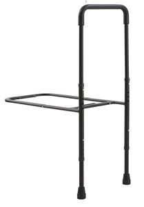Soporte de Cama Ajustable en Altura con Base Ancha, Sin Necesidad de Taladrar, con Bolsa de Almacenamiento para Uso Diario en el Dormitorio - Product Image 3