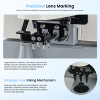 Aist Optics Hot Sale Optometry Instruments LM-300 Automatic Optical Focimeter Lensometer Digital Auto Lens Meter