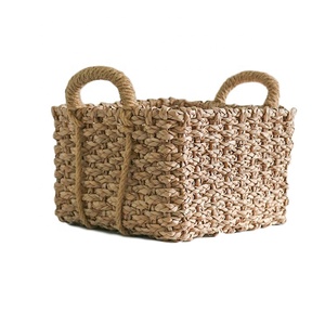 En gros fait main Écologique canne rotin panier en osier paniers de saule avec poignée - Product Image 1