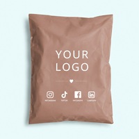 Enveloppes de colis recyclables, logo personnalisé imprimé, sacs d'expédition écologiques en polyéthylène, imperméables et durables pour les vêtements