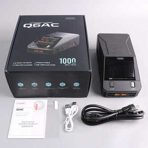 Chargeur intelligent sans fil magnétique à double mode d'entrée 1000W AC ToolkitRC Q6AC à haute efficacité pour drones - Product Image 1