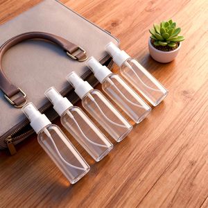 Bouteilles de <span class=keywords><strong>voyage</strong></span> à vaporiser approuvées, flacons vaporisateurs à fine brume format <span class=keywords><strong>voyage</strong></span> pour liquides, bouteilles en plastique transparentes rechargeables vides avec étiquettes - Product Image 6