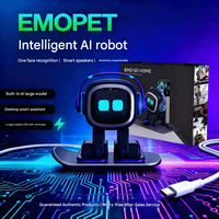 Robot animal de compagnie intelligent EMO, compagnon vocal émotionnel, jouet de bureau programmable, capteur tactile, cadeau pour enfants, éducation STEM, interactif