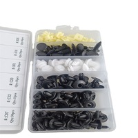 OEM C0352 150 pièces 6types de vis à rivet panneau de retenue pousser carrosserie intérieur plastique voiture Auto pare-chocs Clip pour BMW Clip clou de fixation