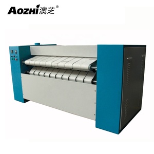 Repasseuse commerciale à prix d'usine Machine à repasser à gaz vapeur chauffage électrique <span class=keywords><strong>travail</strong></span> plat pour draps de lit 2 rouleaux utilisés dans les magasins - Product Image 4