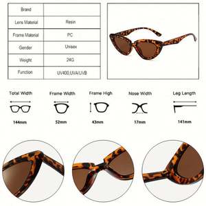 Gafas de Sol de Moda 2022 con Logotipo Personalizado, Montura Grande, Color Verde Oliva, Gafas de Sol de Ojo de Gato Coloridas para Mujer - Product Image 6