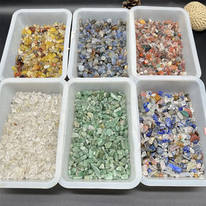 Gemas curativas de cuarzo rosa natural, gemas de cristal de amatista, grava, venta al por mayor - Product Image 6