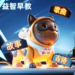 Perro Robot de Juguete de Plástico Inteligente - Robot Interactivo <span class=keywords><strong>que</strong></span> Baila <span class=keywords><strong>y</strong></span> Canta con un Diseño Realista <span class=keywords><strong>y</strong></span> Encantador para Mascotas - Product Image 2
