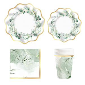 DAMAI Artículos para Fiestas de Revelación de Género, Vajilla para Baby Shower, Platos y Servilletas para Revelación de Género, Niños y Niñas para Baby Shower - Product Image 1