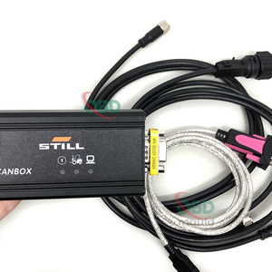 Herramienta de diagnóstico para montacargas CANBOX, kit completo con computadora portátil Getac para escanear y borrar códigos de error de montacargas. - Product Image 2