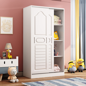 <span class=keywords><strong>Armadio</strong></span> in Legno Massello Stile Europeo <span class=keywords><strong>con</strong></span> <span class=keywords><strong>Ante</strong></span> <span class=keywords><strong>Scorrevoli</strong></span> <span class=keywords><strong>per</strong></span> Camere da Letto di Bambini, Appartamenti Piccoli, <span class=keywords><strong>Armadio</strong></span> Basso Semplice <span class=keywords><strong>per</strong></span> Ragazze - Product Image 1