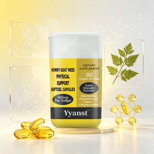 Cápsulas de Epimedium en Gel Suave 800mg 90 Unidades, Suplemento Herbal Natural para Apoyo Físico, Energía Diaria para Hombres, Extracto de Epimedium Vegano - Product Image 3