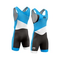 Traje de Remo Elástico de Poliéster/Spandex de Alta Calidad con Estampado Digital de Secado Rápido, Personalizado OEM, Ropa Profesional para Remo