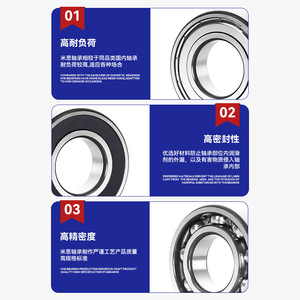 Rodamiento de Bolas de Ranura Profunda 5x10x4 mm de Acero Cromado P0 Métrico para Uso Doméstico y Maquinaria de Empaque - Product Image 5