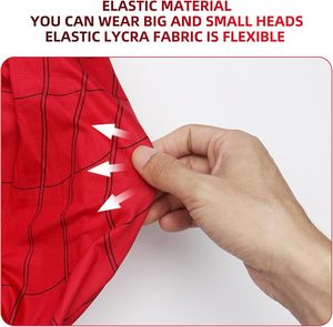 Máscara de Spider-Man con Luces LED y Ojos Móviles, Control Remoto, Disfraz de Máscara para Juego de Rol de <span class=keywords><strong>Halloween</strong></span> para Adolescentes y Adultos - Product Image 5