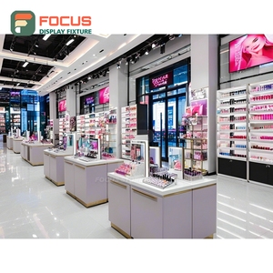 High Quality Retail Shop Glass Wall Display Unit Space Planning Cosmetic Display Cabinet - Product Image 4