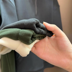 Зимние товары, Мужская одежда, оптовая продажа, на заказ, 1/4 четверть, пуловер на молнии, высококачественные мужские толстовки больших размеров - Product Image 4