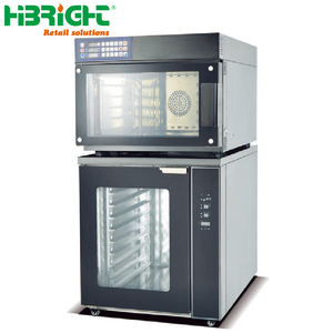 เครื่องอบขนมปังพิซซ่าไฟฟ้า/แก๊สสำหรับใช้ในเชิงพาณิชย์เตาอบแบบพาความร้อนด้วยลมร้อนความจุ4ถาดสำหรับใช้ในงานเบเกอรี่ - Product Image 2