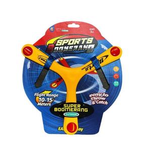 <span class=keywords><strong>Boomerang</strong></span> souple pour enfants – Disque volant d'extérieur sûr et facile à lancer en EVA, diamètre 27 cm, pour le plaisir de capture en famille dans la cour - Product Image 4