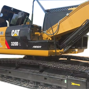 รถขุด CAT320D มือสอง ได้รับการรับรองมาตรฐาน CE EMC |   ตัวตัดวงจรแบบปลดเร็ว |   รถตีนตะขาบไฮดรอลิก 20 ตัน สำหรับงานก่อสร้าง พร้อมปั๊มแคตเตอร์พิลลาร์ - Product Image 1