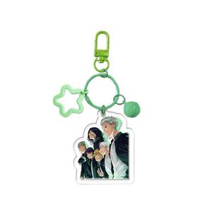 ของขวัญเล็กๆสองมิติรูปกระดิ่งอะนิเมะรูปห้าเหลี่ยมอะคริลิคเป็นมิตรกับสิ่งแวดล้อมของขวัญเล็กๆ DIY พวงกุญแจกระเป๋าเสน่ห์ - Product Image 5