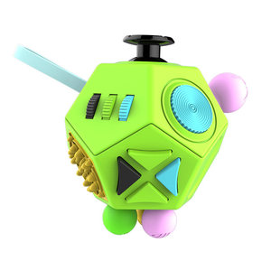 Fidget Cube <span class=keywords><strong>2ème</strong></span> Génération, Dés Anti-Stress à 12 Faces, Jouet Portable Anti-Anxiété, Jouet Anti-Stress pour Adultes - Product Image 5