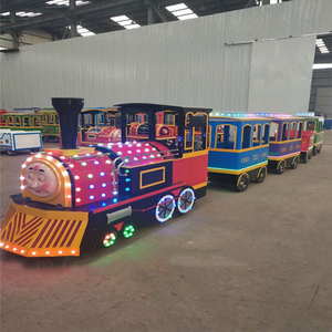 Train touristique sans rail pour enfants, pour parcs d'attractions et fêtes, à vendre - Product Image 4