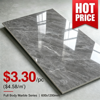 Carreaux de sol en porcelaine rose 600x600 - Antidérapants - Revêtement de sol intérieur pour salles de bain de maisons modernes