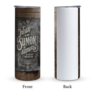 Gobelet isotherme personnalisable en acier inoxydable de 20 oz, prêt pour la sublimation, tasse de voiture droite isolée sous vide - Product Image 5