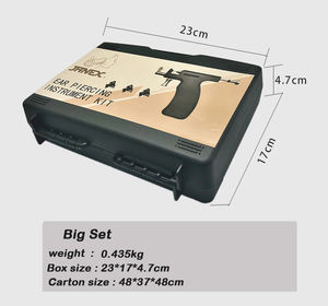 Fabricante directo Rosa negro orejas <span class=keywords><strong>Piercing</strong></span> pistola máquina profesional <span class=keywords><strong>Piercing</strong></span> herramienta kit instrumento dispositivo tatuaje tienda - Product Image 5