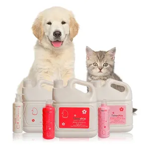 Toptan ev Pet temizlik ve bakım ürünleri ticari evcil hayvan temizlik ürünü doğal hafif şampuan köpek için evcil hayvan şampuanı