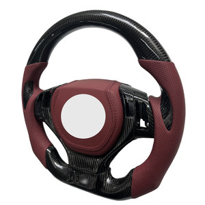 Accesorios para Auto: Volante de Cuero Rojo y Fibra de Carbono para <span class=keywords><strong>Lexus</strong></span> IS/ES/RC ES350 ES300 IS300 IS350 - Product Image 6