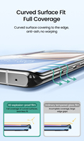 Film TPU OEM ODM 120x180mm ultra-fin pour machine de découpe, écran de téléphone portable HD mat anti-reflet