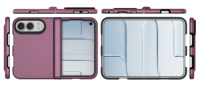 Nouvelle coque de téléphone pliable pour iPhone Duo 18 Fold, charge magnétique sans fil, étui anti-chute