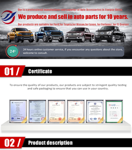 กันชนรถอุปกรณ์เสริมสำหรับ Mitsubishi Pajero 2012อัพเกรด2020อะไหล่รถยนต์ - Product Image 3