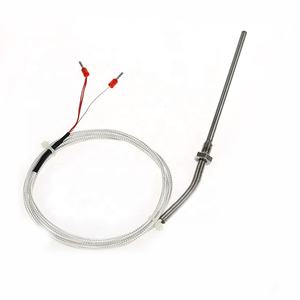 저렴한 플러그인 통합 온도 송신기 3 선 PT1000 스테인리스 스틸 프로브 4-20mA RTD-PT100 온도 센서 - Product Image 3