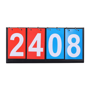 Tableau de bord à 4 chiffres en gros, <span class=keywords><strong>flipper</strong></span> de score portable de table pour le <span class=keywords><strong>football</strong></span>, tableau de bord portable - Product Image 3