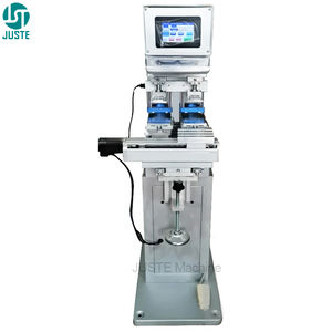 Machine <span class=keywords><strong>de</strong></span> tampographie 2 couleurs entièrement électrique 200X200 150*300 MM Surface Pad Printer With Supplies Materials Spare Controller - Product Image 1