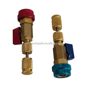 Nouveau raccord rapide de haute qualité pour climatisation, réglable, pour <span class=keywords><strong>gaz</strong></span> réfrigérant R134, <span class=keywords><strong>R12</strong></span>, R13A, avec raccord haut/bas - Product Image 4