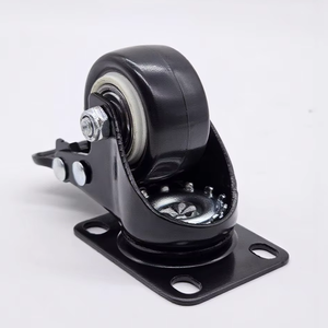 Großhandel Büromöbel Stuhl Rollen 1,5-Zoll-bis 2-Zoll-PP-Wirbel mit Kugellager Leichte rotierende Räder - Product Image 2