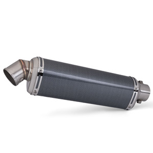 Silencieux d'échappement universel en acier inoxydable T98 pour XMAX <span class=keywords><strong>FZ6</strong></span> Z900 ninja400 ninja250 mt15 07 msx125 - Product Image 1