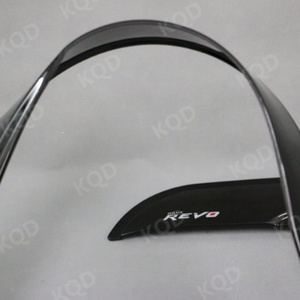 Nouveaux accessoires de voiture noirs d'origine, déflecteurs de fenêtres, visière de porte pour Hilux Revo 2021-2023 - Product Image 3