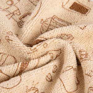 Rouleaux de chiffons de nettoyage en microfibre OEM 25*25cm 20 pièces, serviettes de cuisine jetables à séchage rapide imprimées, marque privée - Product Image 5