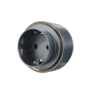 Riel de Pared Universal VBQN con Enchufe de Corriente para Escritorio, Toma de Corriente Múltiple, <span class=keywords><strong>Puerto</strong></span> USB, Cargador Inalámbrico Oculto para Oficina o Mesa de Centro - Product Image 3