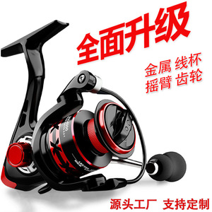 Spinning Reel Metal Fishing Reel Right Hand Ocean Beach Fishing Lure Reel Long Casting Reel 1 <b>Pc</b> - Product Image 3