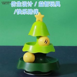 <b>Cat</b> Christmas Tree <b>Toy</b> Green Two Layer Sound Making Boredom Buster <b>Interactive</b> Pet <b>Toy</b> - Product Image 5