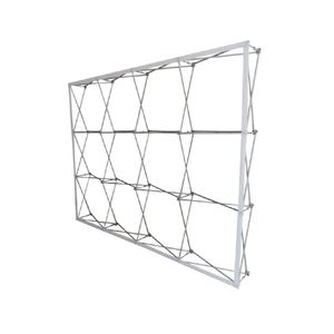 Support d'affichage pliable pop-up, toile de fond pour stand de salon professionnel, supports de signalisation en tissu tendu pour entreprises, mariages, publicité - Product Image 3