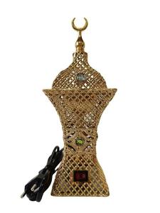 Brûleur à bakhoor en métal, forme oud arabe, brûleur à charbon, magnifiquement conçu, encens, brûleur à encens en métal très demandé pour la conservation - Product Image 5