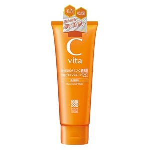 Nettoyant Visage Transparent VC à la Vitamine C, Mousse Nettoyante Pores et Sébum, Acide Hyaluronique, Collagène Hydratant, Soin Japonais 100g - Product Image 1