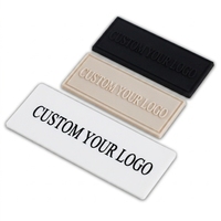 Patchs thermocollants personnalisés en feutre écologique, étiquettes de marque 3D en PVC souple à dos plat, étiquettes de vêtements, fleurs, cœurs, chapeaux